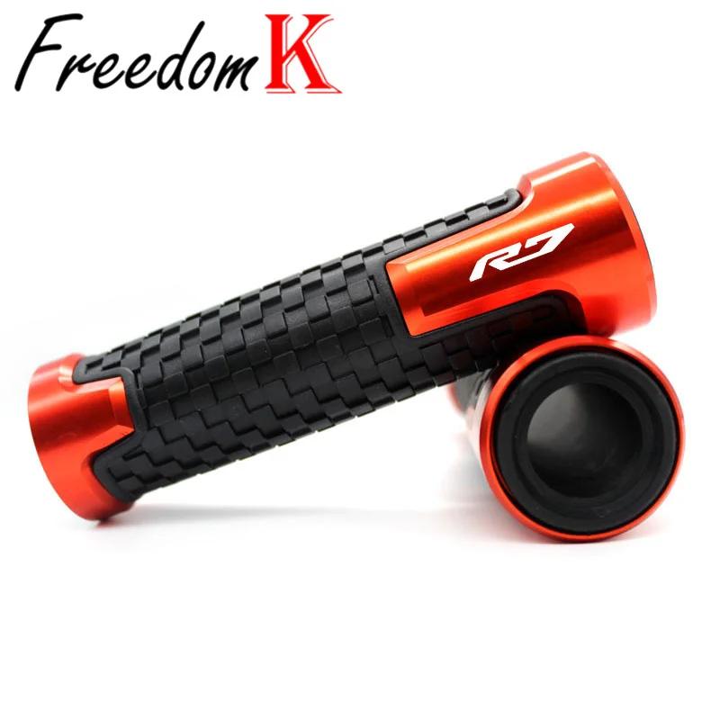 

Fit For YZF-R7 YZFR7 YZF Motorcycle Accessories 7/8 22MM CNC Handlebar Grips помаранчевий