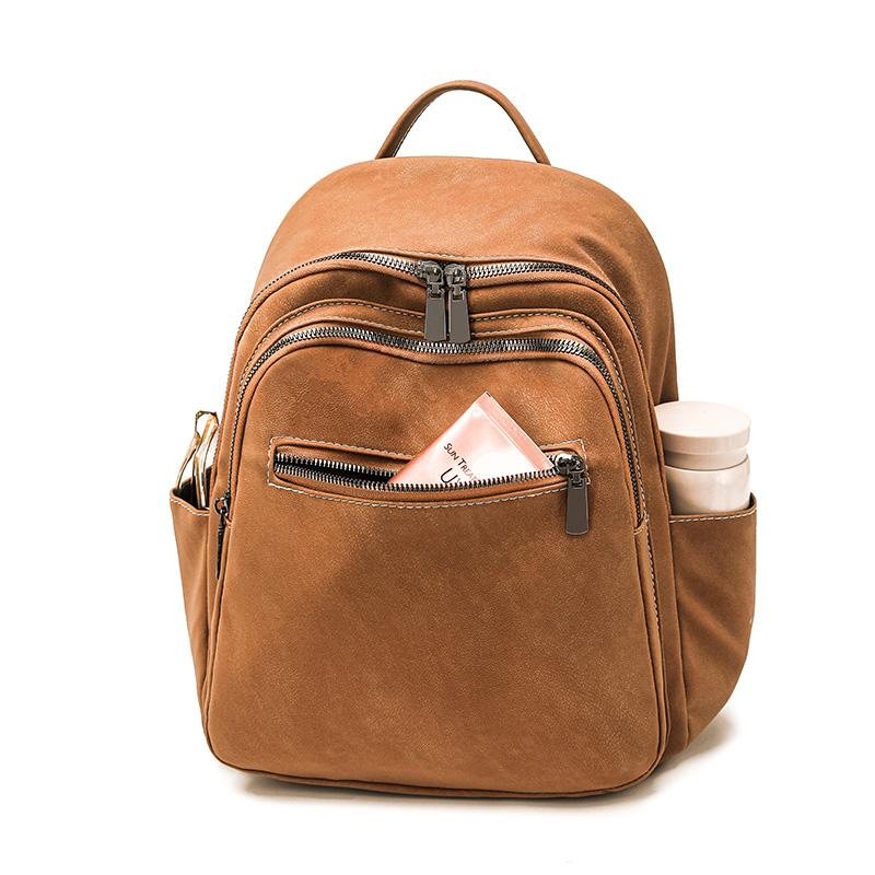 Damen Rucksack Retro Rucksack Pendler Student Schultasche