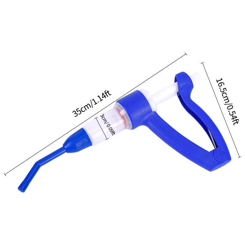 30Ml Drencher Continuous Feeding Gun Automatic Feeder for Cattle Backpack Medicine Pot Drenching Gun with or Without Bottle