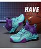 2025 Kids' Rotary Buckle Basketball Shoes for Boys – All-Season Sports Training Footwear