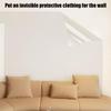 Oil-Proof Transparent Sticker, Self Adhesive Clear Wall Protector Sheet Wallpaper, Waterproof Clear Contact Paper Roll Kitchen