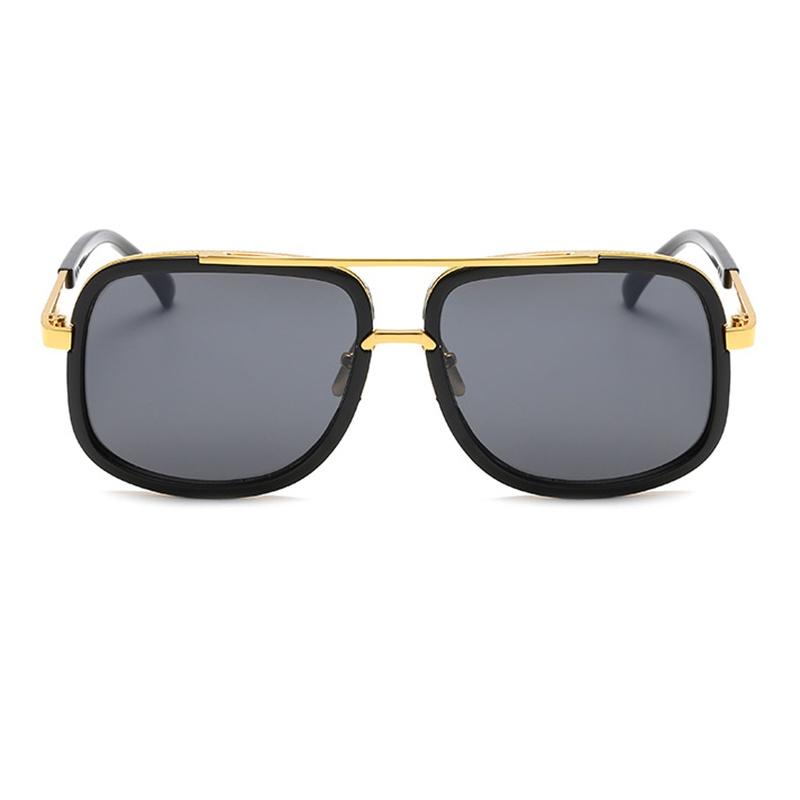 Vintage Retro Quadratische Sonnenbrille Für Damen Und Herren Mit Zeitlosem Design