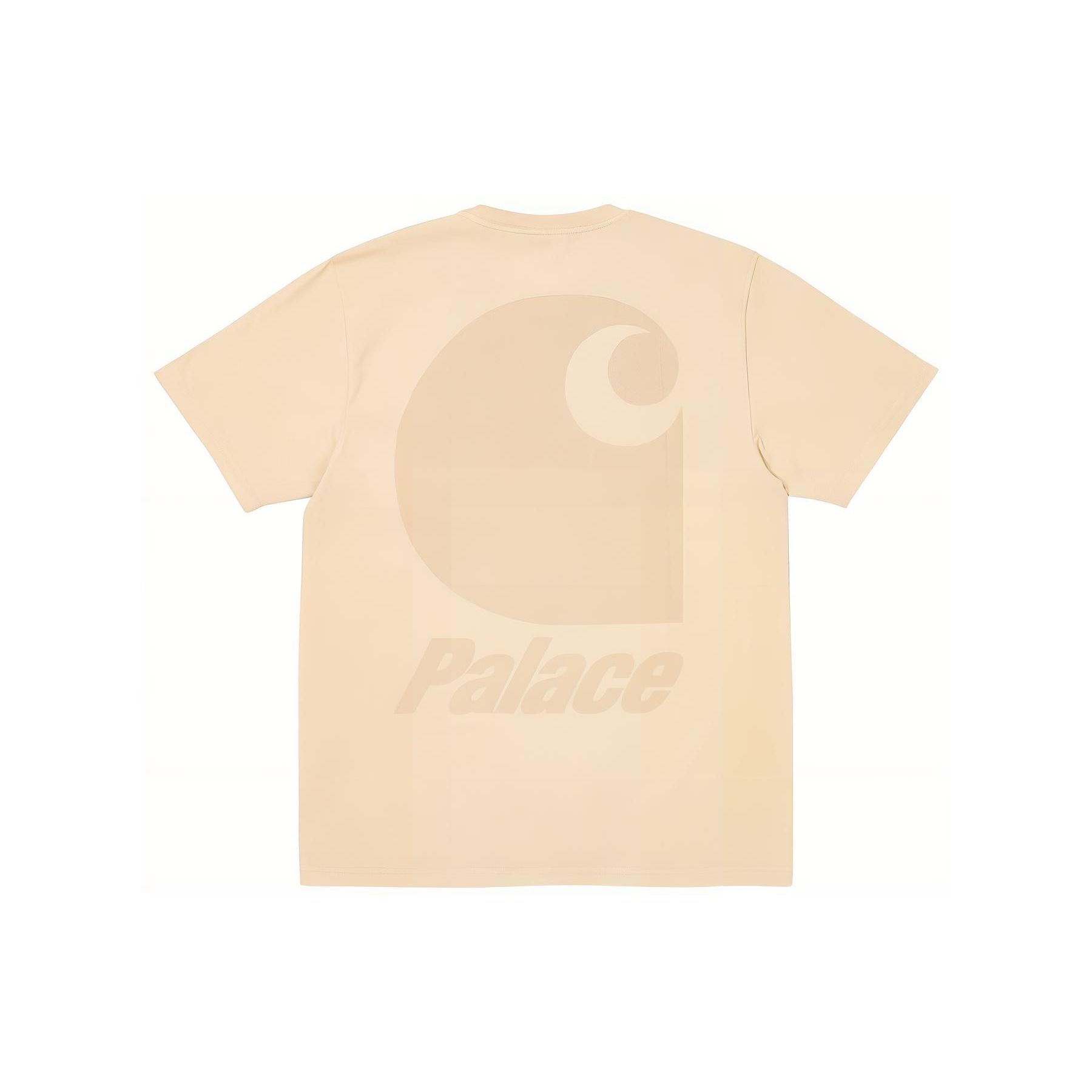 

Palace Футболка с карманами совместной серии WIP FW23 от Carhartt с нашивкой-логотипом и топами унисекс с принтом на спине Off-White I032478-OFFWHITE L