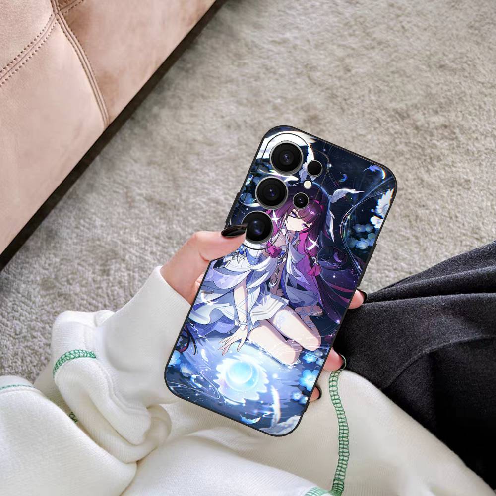 Genshin Impact Columbina Phone Case For Samsung S 20 21 22 23 lite plus ultra Clear Mobile Cover Funda