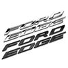3D ABS Car Front Hood Emblem Badge Bonnet Logo Covers Letters Sticker For Ford EDGE 2015-2024 Car Styling Accessories
