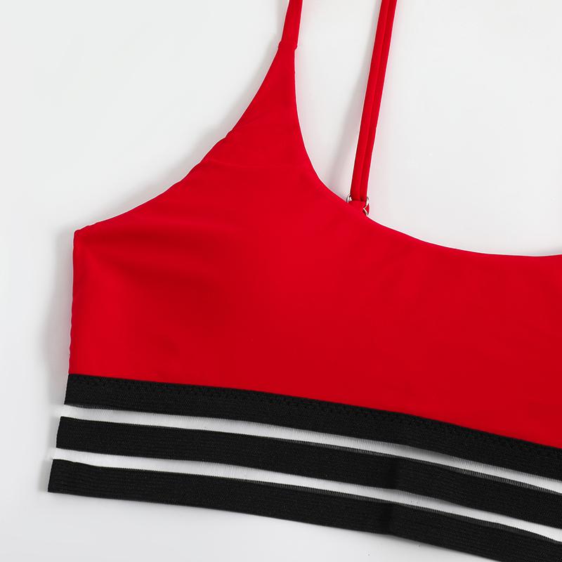 New Swimwear Women Swimsuit Two Pieces Tankini Push Up Bathing Suit Monokini With Shorts Mujer Womens Swim Suits Trunk