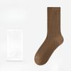 Female Autumn and Winter Leisure Thick Cotton Sweat Absorbent Deodorant Anti Pilling In The Cylinder Pile Socks