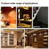 LED Press Type Night Light, Wireless Wardrobe, Cabinet, Staircase, Bedroom, Bedside Universal Night Light