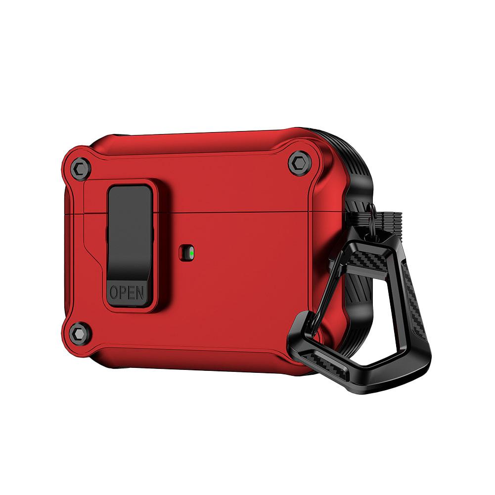 

2025 Защитный чехол с надежным замком для AirPods Pro 3 НОВЫЙ Автоматический выдвижной Полностью защитный чехол с чистящим набором для Apple AirPods Pro 3