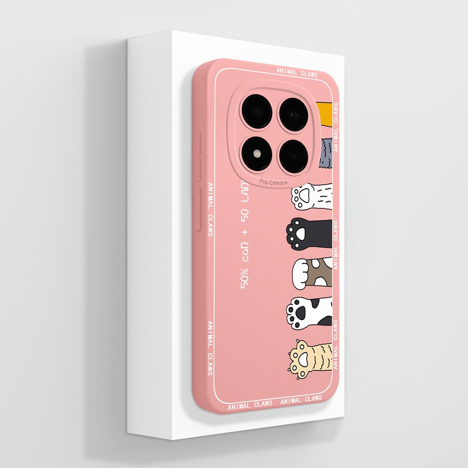 Für Redmi Note 15 Pro Plus Handyhülle Hübsche Blumen Weiches Flüssigsilikon Vollständige Abdeckung Hülle Für Redmi Note15 Stoßfest Funda
