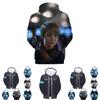 Ultimativer Komfort Detroit Become Human Connor Rk800 Hoodie Für Den Alltag