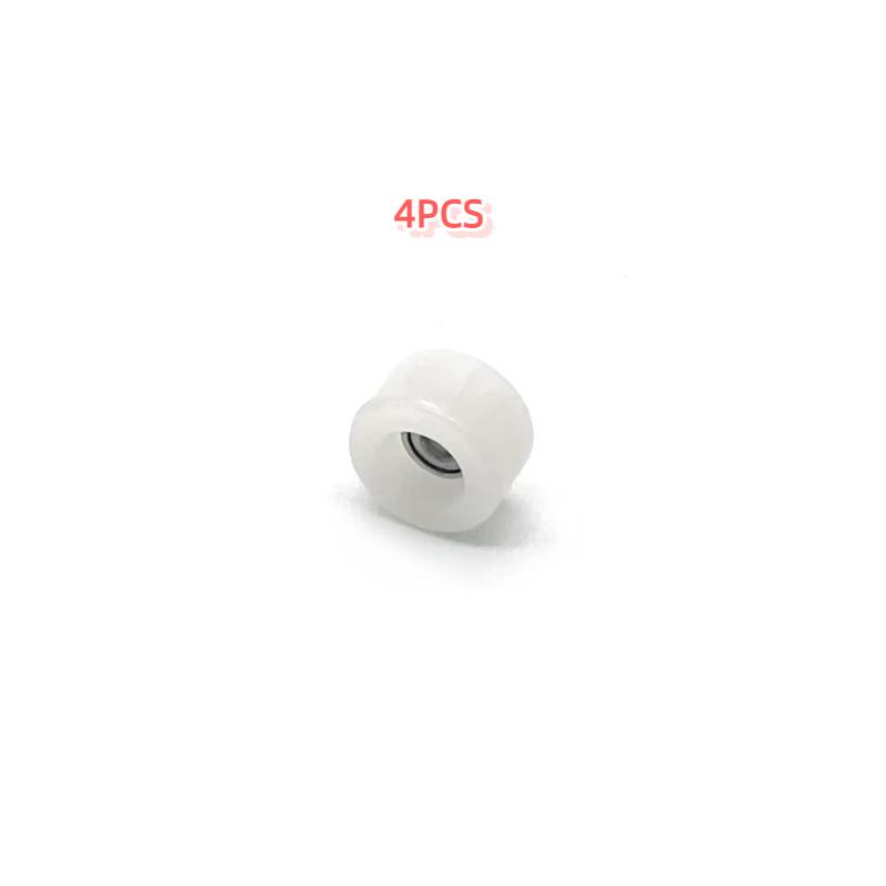 4Pcs Durable Professional Bearing Wheel Urethane Pu Metal Fingerboard Wheels Mini Cnc Finger Skate Board Accessory