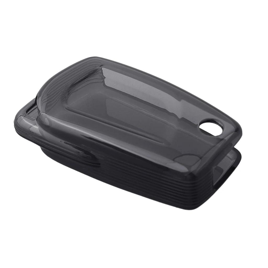 Schwarze Transparente Schlüsselanhängerhülle für Toyota für RAV4 für Camry für Corolla Klappautoschlüsselanhängerhülle Zubehör