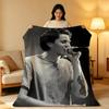 Music C-Canserbero Throw High-Density Short Plush Blanket Soft Skin-Friendly for Sofa Nap Air-Conditioned Room