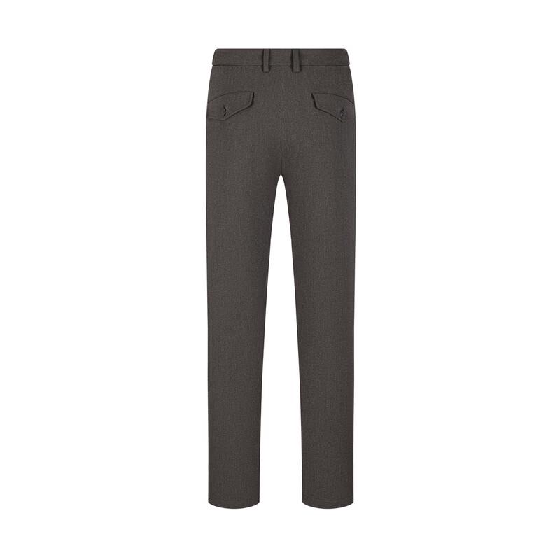 Seven Men's Warm Business Casual Straight Fit Trousers