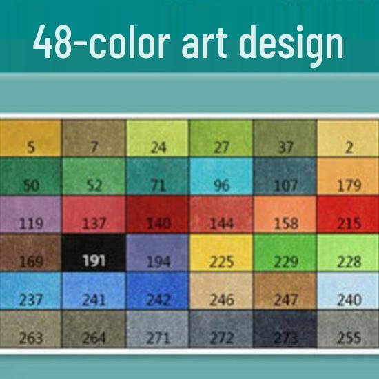 Fakale 2nd Gen Finecolour Anime Markers Set, 160 Oil-Based Professional Student Colors