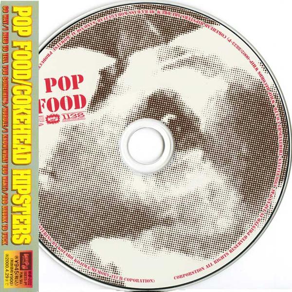 

CD COKE HEAD HIPSTERS - Pop Food WHIP0002 Whip Records 1998 Japan ObiRock Used