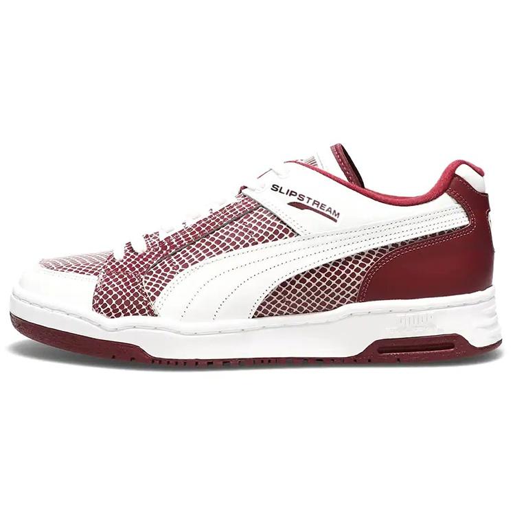 PUMA Slipstream Low VTG MIJ Snake Cordovan/PUMA White Men s 387211-02 EU 42.5
