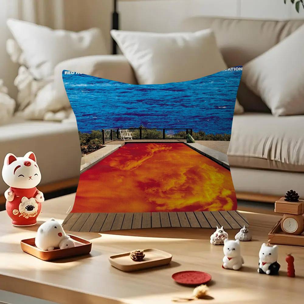R-Red Hot C-Chili Peppers   Pillow Gifts Home Office Furnishings Bedroom Sofa Car Cushion Cover Case 45x45cm