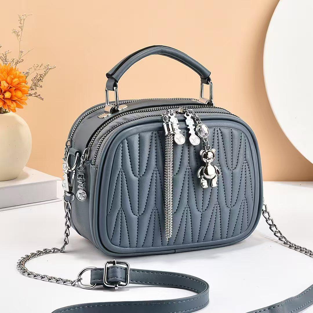 

Большая вместимость, высокое качество, атмосферный, ощущение мягкости и прочности, модный, изысканный, легкий, для поездок на работу, для улицы, на пляж, через плечо, сумка-кроссбоди синий