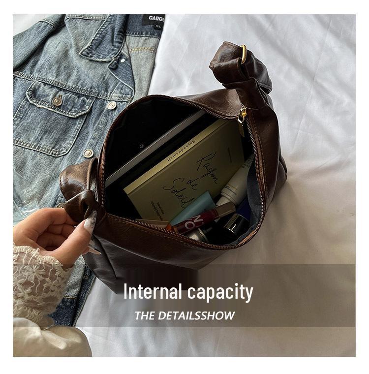 Women's Large Solid Color Tote 2025: Stylish, Versatile Crossbody Bag for Casual or Commuting
