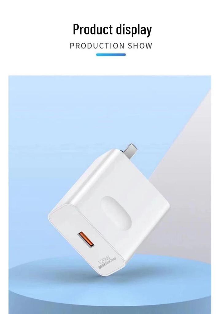 120W Fast Charger for All Android Devices - Compatible with Huawei & Honor