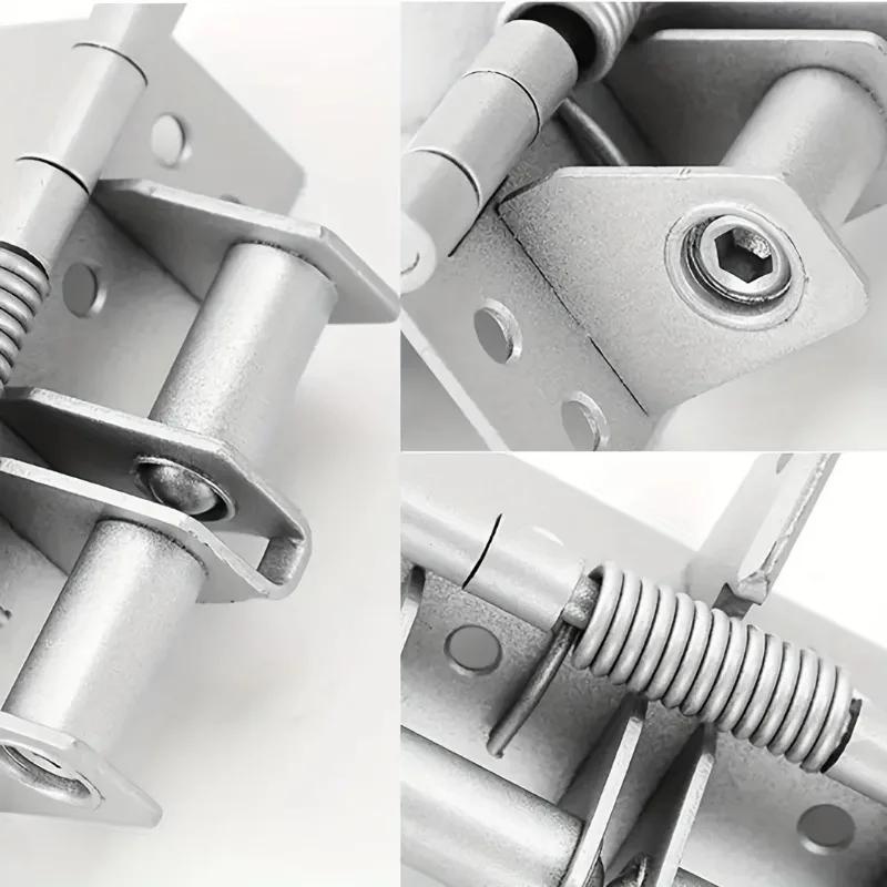 1 buc Balamală cu arc cu autoînchidere, silențioasă, cu închidere automată, amortizor de ușă, dulap, balama la 90 de grade, feronerie pentru mobilă, accesorii