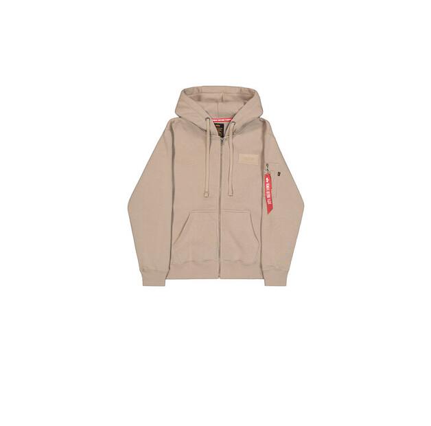 Толстовка на молнии с капюшоном Alpha Industries Back Print Zip Hoodie EU 1XL