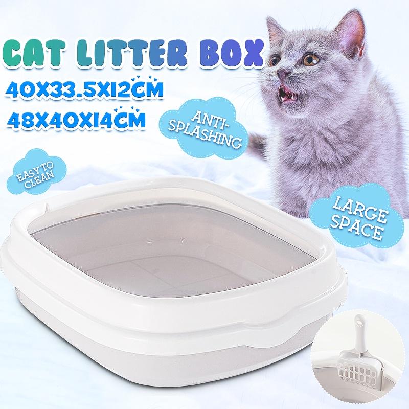 Buy Pet Training Sand Litter Box Portable Cat Litter Bowl Toilet Bedpan