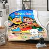 ShinChan Plüschdecke Weich Bequem Alle Jahreszeiten Perfektes Geschenk Sofa Büro Nickerchen Outdoor Reise Decke