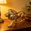 Opera d'Arte Leone Stampata in 3D Decorazione Contemporanea per Casa, Ufficio e Libreria