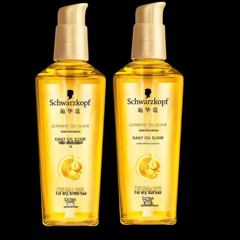Schwarzkopf Gold Enrich Instant Smooth Hair Oil Duo