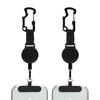 Retractable AntiTheft Mount For Phone Features Extendable Cable Up To 60cm Phone Holder StandFor Outdoors Enthusiasts