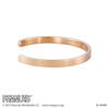 Snoopy PEANUTS Bangle Surgical Stainless Steel Pink PNST003GO [White Clover]