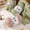 Qinxue Soft Wool Yarn for Baby Crafts: Hand-Knitted Dolls, Spray-Dyed Crochet Scarves, and Sweaters