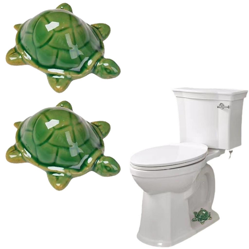 Oceanic Turtle Toilet Bolt Caps Toilet Bolt Enhancements Lovely Bathroom Ornaments Bathroom Decorations Simple Install