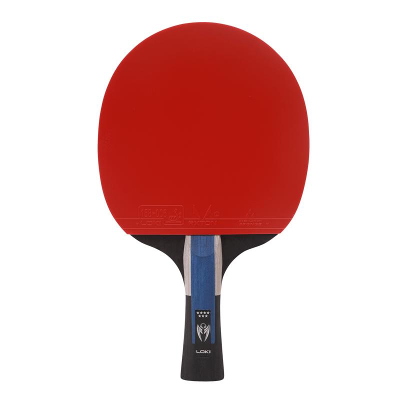 Loki 7 Sterne Wettkampf Hohe Kontrolle Professionelles Tischtennis Schläger Günstiger Benutzerdefinierter Carbon Tischtennis Schläger