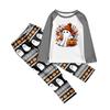 Halloween Print Family Matching Long Sleeved Parent-child Suit Home Clothes Suit Fall