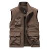 Chaleco Casual de Fotografía para Hombre Ligero para Exteriores Pesca Trabajo Safari Viaje Chaleco Chaqueta Cargo con Múltiples Bolsillos Secado Rápido Sin Mangas para Hombre