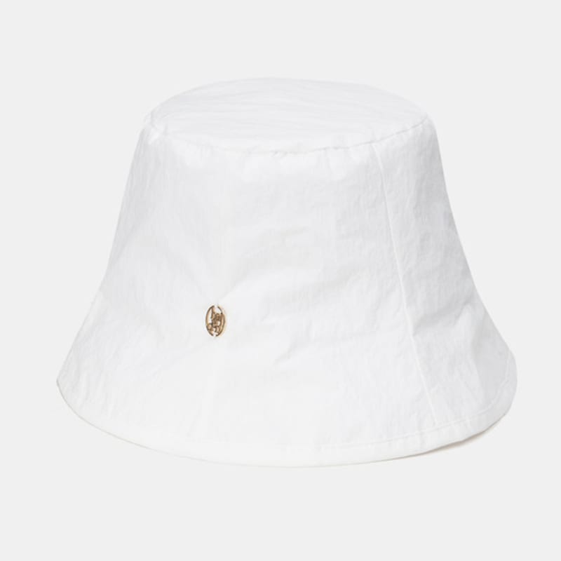 halden nylon rustle bucket hat (C004_white)