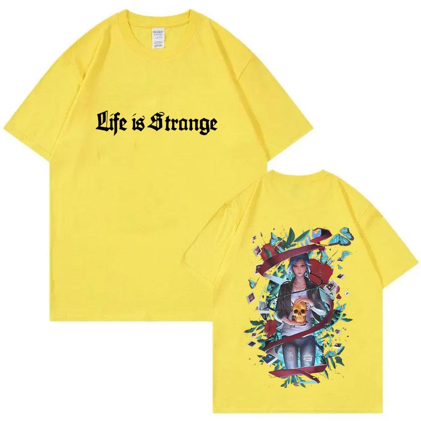 Hot Game Life Is Strange Tshirt Unisex Women Casual Retro Player T Shirts Unisex Women Fashion Vintage Oversized Short Sleeve Tshirt