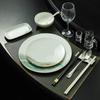 Elegant Gold Rim Bone China Tableware Set