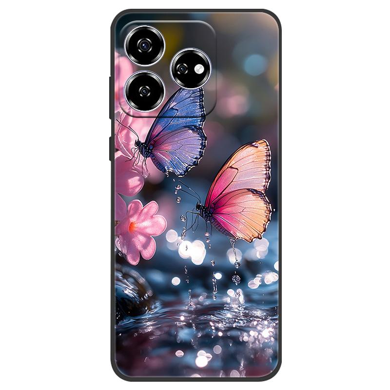 

For ZTE Axon 60 4G Case Soft TPU Marble Silicone Phone Cover for Coque ZTE Blade V60 / Axon60 Z2356 Cases Black Bumper Funda ZTE Z2356