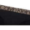 Calvin Klein Shiny Gravity Band Ultra-Fine Fabric Series Bikini Underwear Women underwear Black QF6257AD-UB1