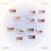 Rom&nd Meglio di Palette Palette Ombretti Multicolore Naturale Opaco & Glitter Collezione Trucco Occhi