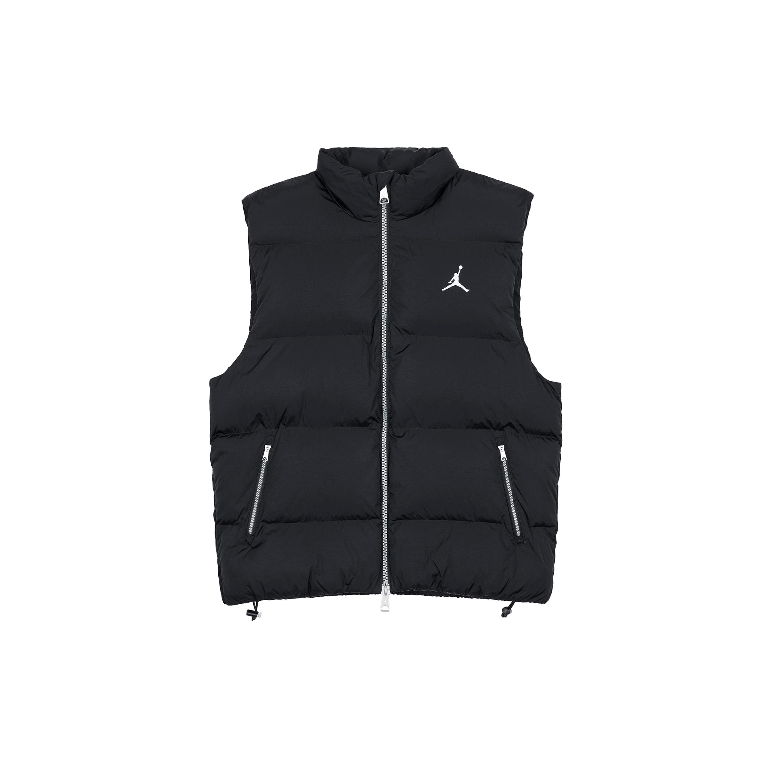 Jordan Vests Men s Black Stand Collar Moderate Other FB7308-010 XXL
