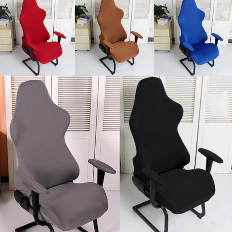 Stretchy Ergonomic Office Computer Game Chair Cover Durable Anti-slip Washable