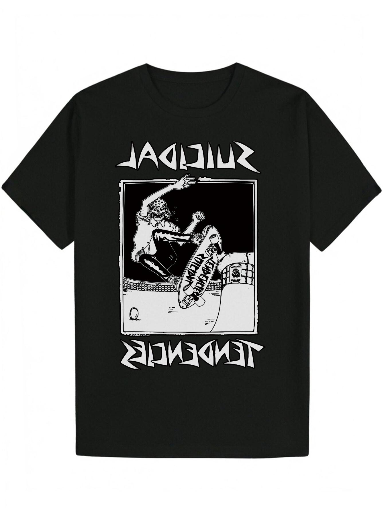 Graphic T-shirt - Bold Wrestling Design with XL