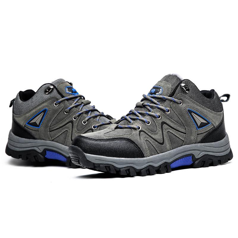 Kış Büyük boy Kışlık Botlar Erkek Artı Kadife Spor Ayakkabı Soğuk Açık Açık Dağcılık Ayakkabıları