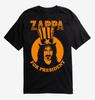Frank Zappa Pro Prezidenta Krátký Rukáv Velikost S Až 4xl Černé Tričko Pro Dospělé Pp140